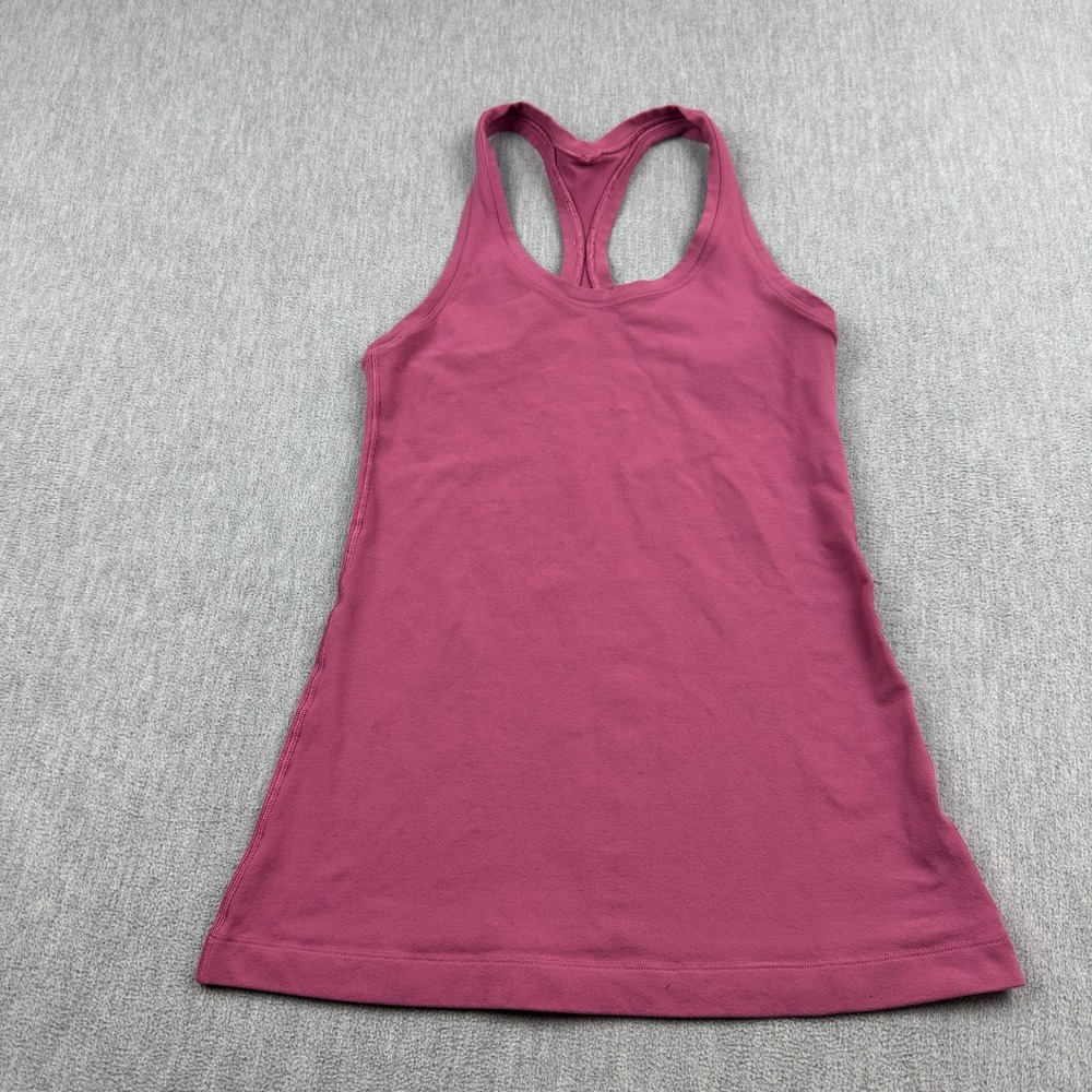 Lululemon Tank Top‎ Womens 2 Pink Every Yogi Racerback Yoga Gym Workout Athletic